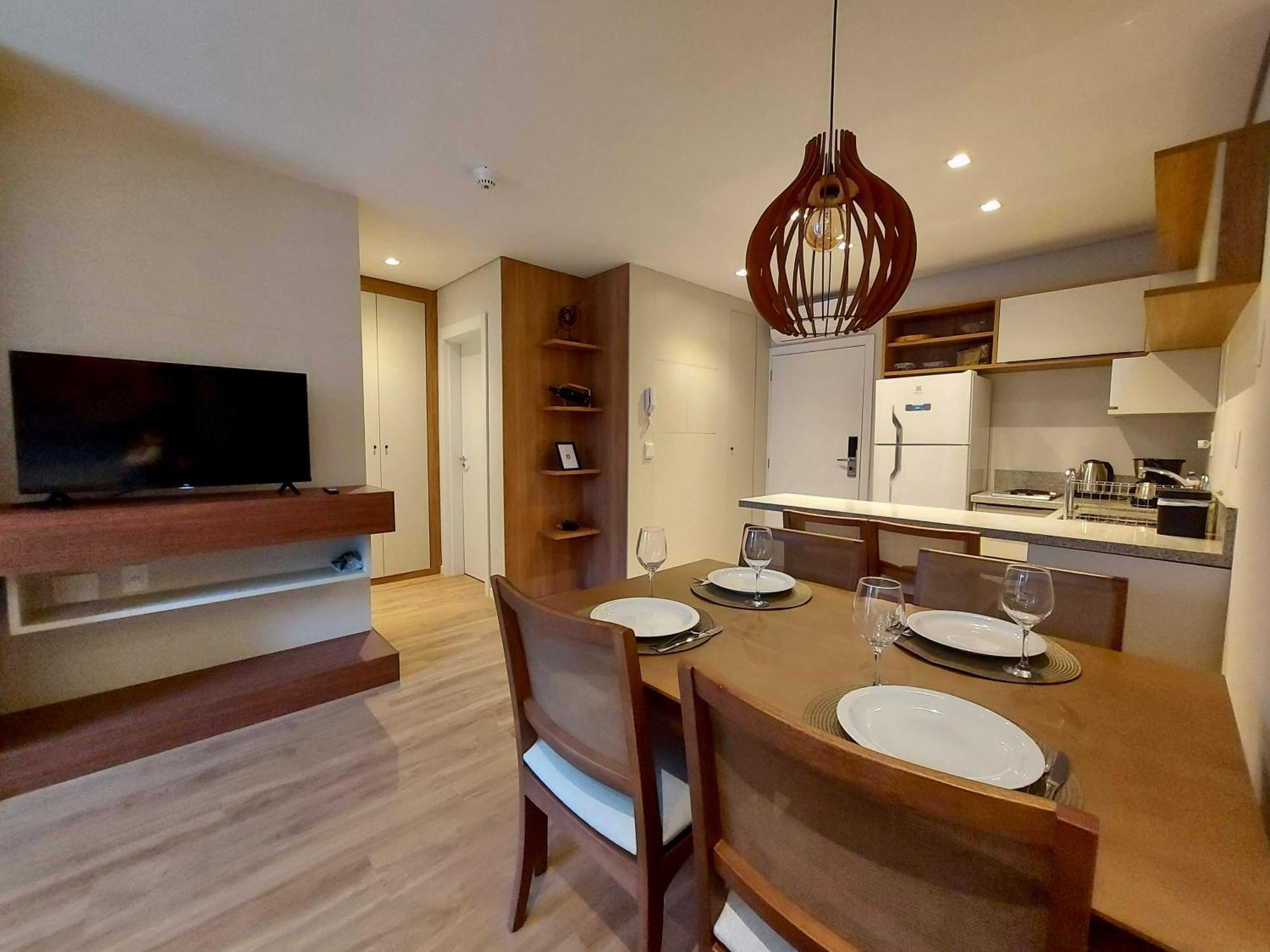 Lindo Flat No Serra Class Com Piscina E Sauna Apartamento Canela