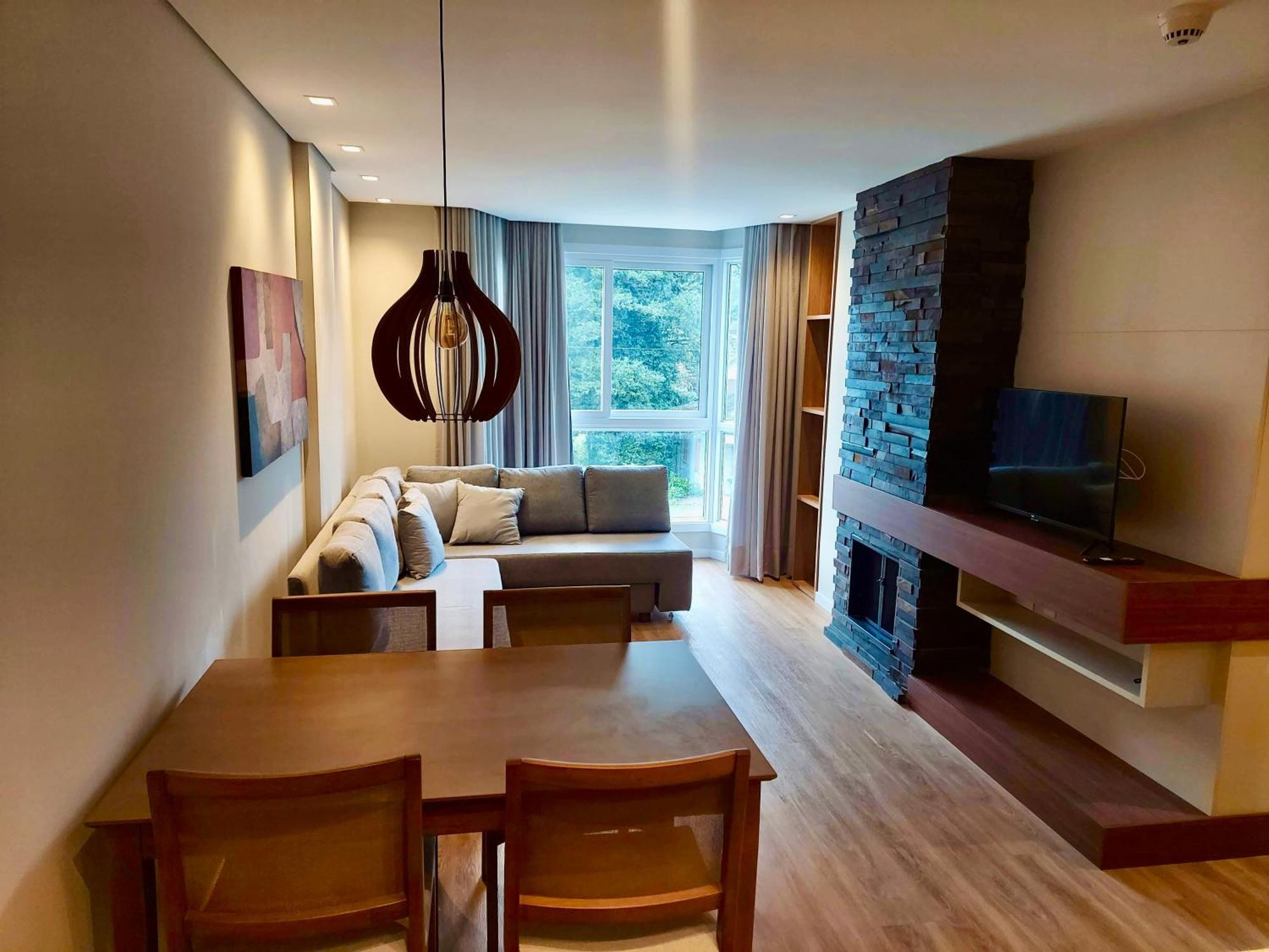 Lindo Flat No Serra Class Com Piscina E Sauna Apartamento Canela